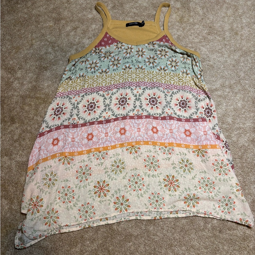Floral Multicolor Women's Top